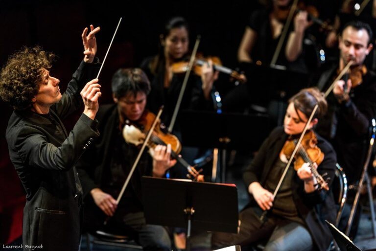 Le chef d'orchestre français Nicolas Krauze