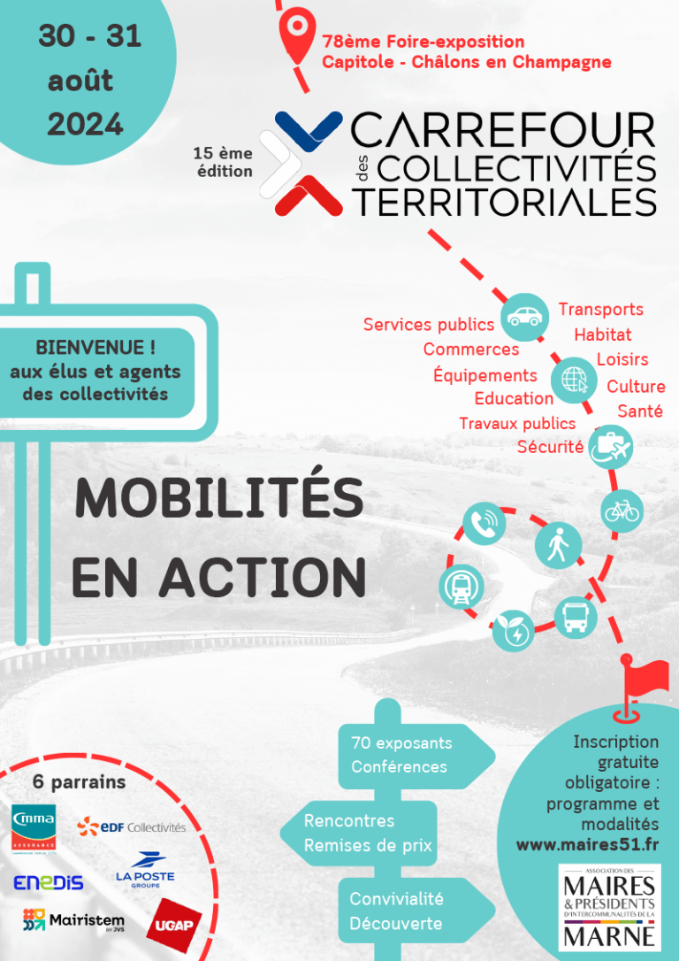 Flyer Carrefour des collectivites territoriales 2024